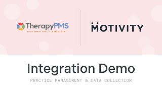 Motivity and TherapyPMS: Joint Integration Demo screenshot 3