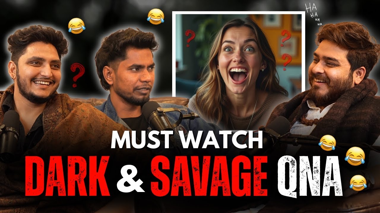 RAPID FIRE QUESTIONS & ANSWER | DARK & SAVAGE | ft.@Pratikjethwwa  & @Jitendra_Poetry