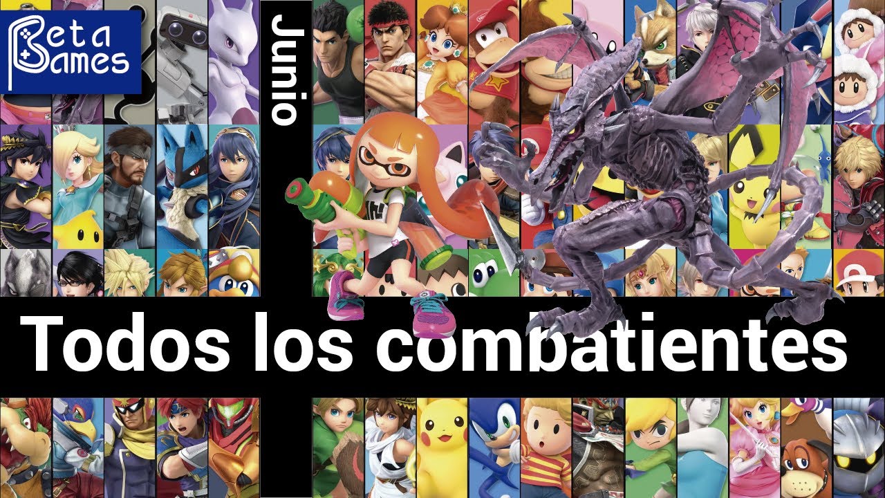 Cuantos Personajes De Smash Bros Ultimate