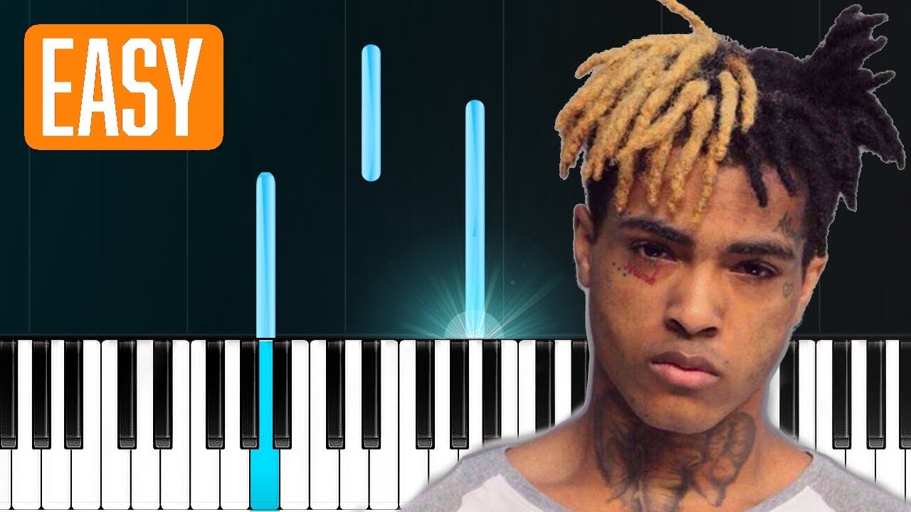 Xxxtentacion Sad 100 Easy Piano Tutorial Youtube