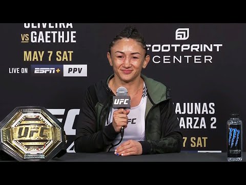 UFC 274: Carla Esparza Post-Fight Press Conference