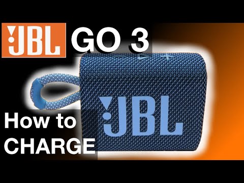 How to CHARGE the JBL GO 3 Battery 