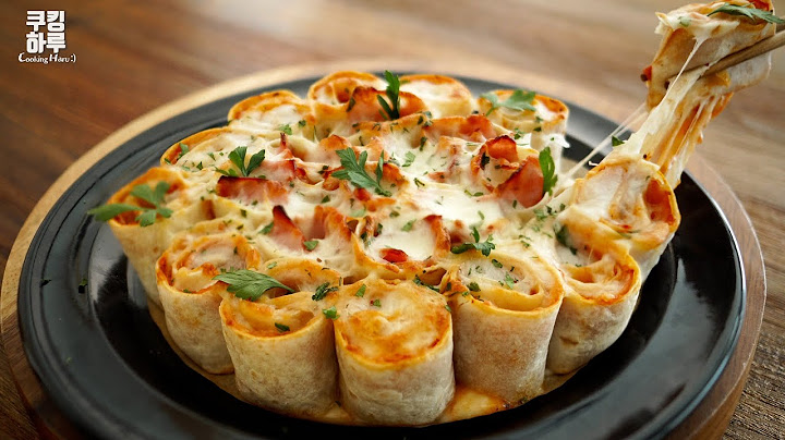 15분! 저녁 완성! 초간단 롤피자! 피자는 앞으로 이렇게 만드세요! 썸네일