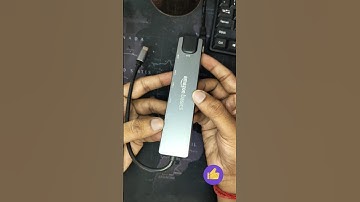 Amazon Basics USB hub 3.0 for Type-c Port,8 in 1 Adapter for pc Accessories