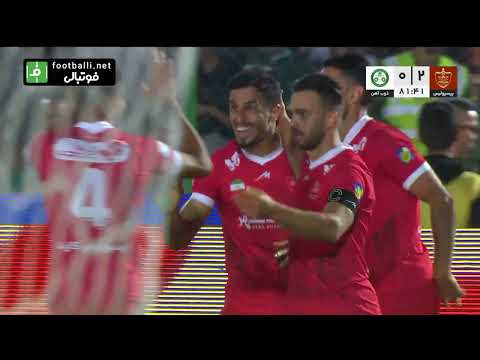 گل دوم پرسپولیس به ذوب آهن علی علیپور