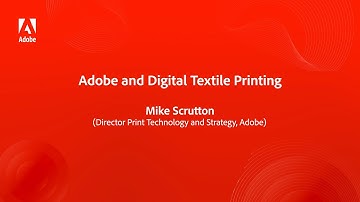 Adobe PDF for Textiles | End-to-End workflows by Mike Scrutton