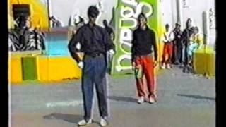robot and popping [2] - 1987 Palanga break dance festival