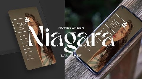 Homescreen Setup | Niagara Launcher | Good To Be Back