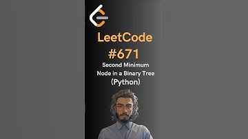 LeetCode#671 Second Minimum Node In a Binary Tree - Python