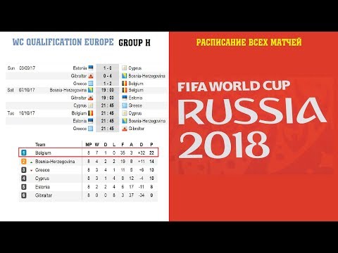 Где найти расписание матчей чемпионата мира по футболу 2019 года