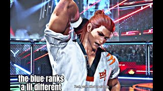 the blue rank experience // Tekken 8 Ranked with Hwoarang