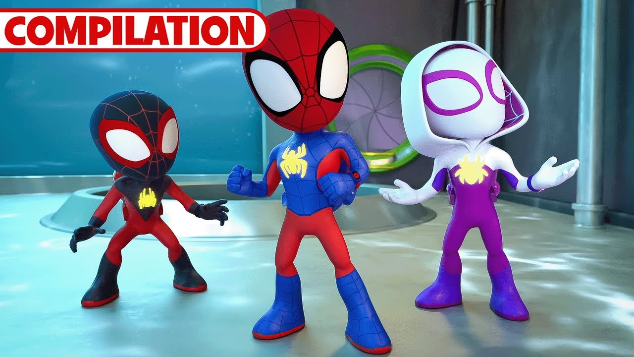 Marvels Spidey and his Amazing Friends Best of Season 2  2 Hour Compilation  disneyjunior