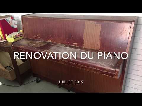 DIY : Restauration d’un vieux piano