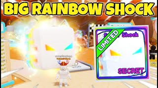 Showcasing SUPER SHOCK In Bubble Gum Simulator INFINITY screenshot 1