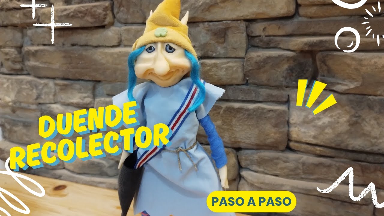 CREÁ un duende recolector, fácil y rapido
