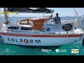 FIRST INTO LANZAROTE! Damien & SOLAREM interview | GGR 2026 Sail-Past & Film Drop ⛵🎥