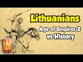 Lithuanians - AoE2 vs History