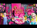 ASMR | 10:09 Minutes Satisfying With Unboxing Hello Kitty Makeup Toys &amp; Frozen Princess makeup set