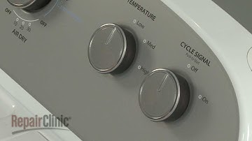 Whirlpool Electric Dryer Selector Knob Replacement #W10576637