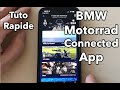 Application bmw motorrad connected   tuto rapide