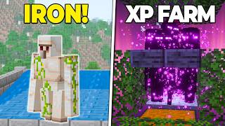 Minecraft: 3 MUST HAVE Farms for your World!