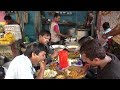 Hungry People Eating - Chicken Rice / Fish Rice / Boti Rice -  Street Food Dacres Lane Kolkata