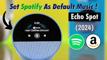 How To Connect Spotify to Amazon Echo Spot 2024!