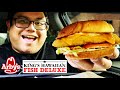 Arby's Kings Hawaiian Fish Deluxe Sandwich