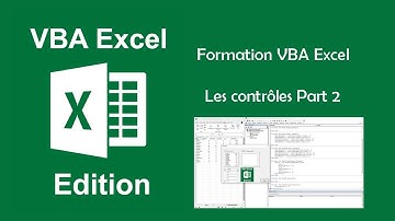Formation VBA Excel - Les contrôles Part 2