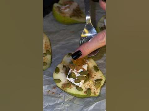 Запеченная груша с сыром камамберт #груша #грушавдуховке # ...