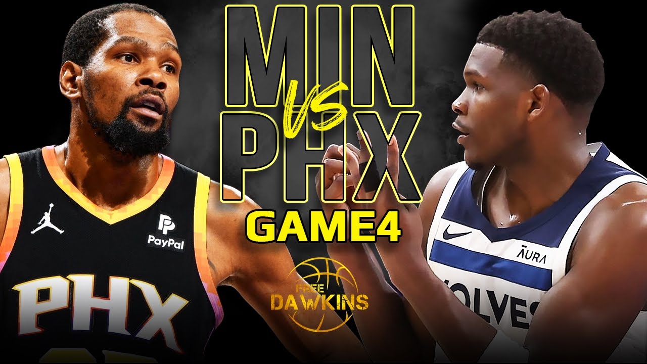 Minnesota Timberwolves vs Phoenix Suns Game 1 Full Highlights | 2024 WCR1 | FreeDawkins