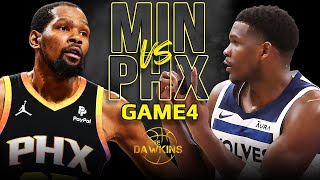 : Minnesota Timberwolves vs Phoenix Suns Game 4 Full Highlights | 2024 WCR1 | FreeDawkins