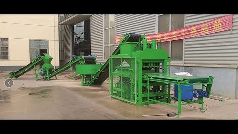 big capacity fully automatic compressed earth interlocking interlock soil brick making machine