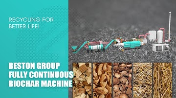 Biomass to "Black Gold": Continuous Biochar Machine 3D Video!