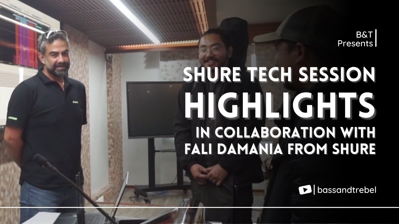 Shure Tech Session Highlights! In collaboration with Fali Damania from ...