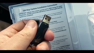 How to update the Chevy Silverado and GMC Sierra Navigation System step by step