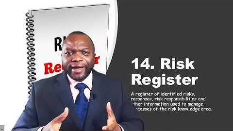 Project Management / PMP Exam Instruments #14 - Risk Register