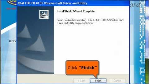 Procedure on how to set up LP 8185 High Power Wireless G in Windows XP