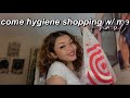 come hygiene shopping with me + haul | torie