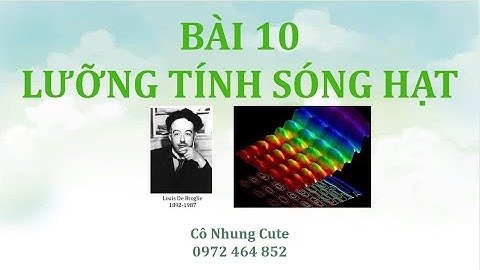 Demo CĐ 12 KNTT - Bài 10. Lưỡng tính sóng hạt