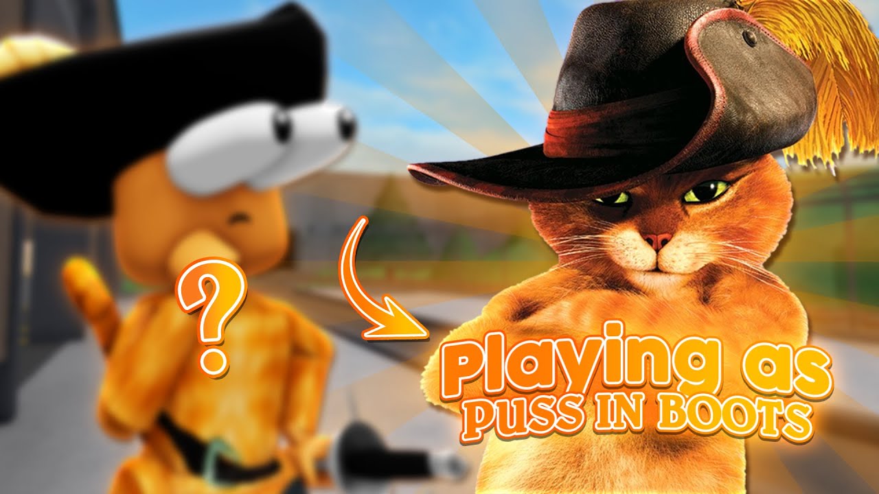 PLAYING MM2 AS PUSS IN BOOTS.. [Roblox mm2] YouTube