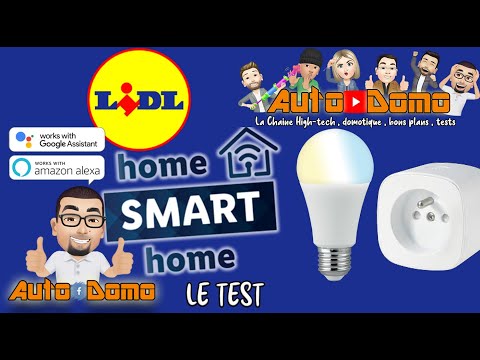 Lidl smart home : Test produits sur pont hue. Que vaut la gamme Lidl ??