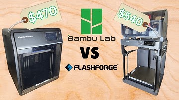 Bambu Lab P1P VS Flashforge Adventurer 5m Pro- Printer Review. @flashforge3d @BambuLab