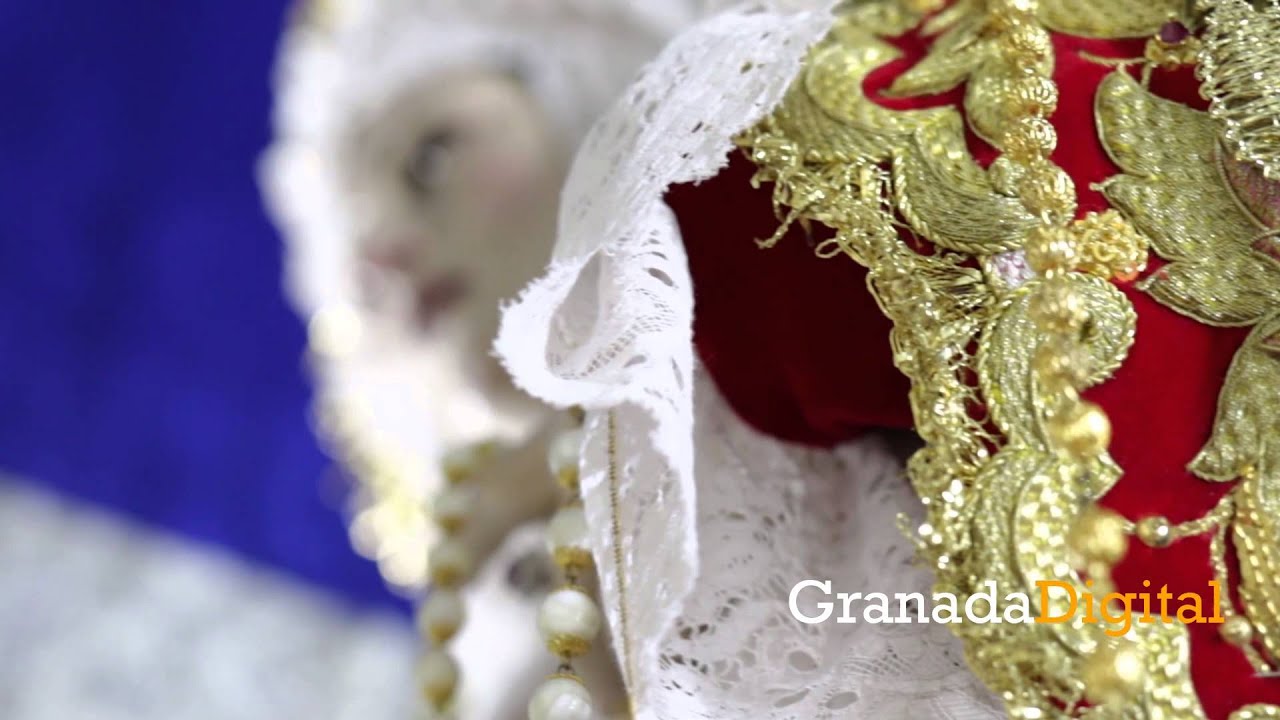 Vestimenta de la Virgen de la Salud: Israel Cornejo, imaginero y vestidor