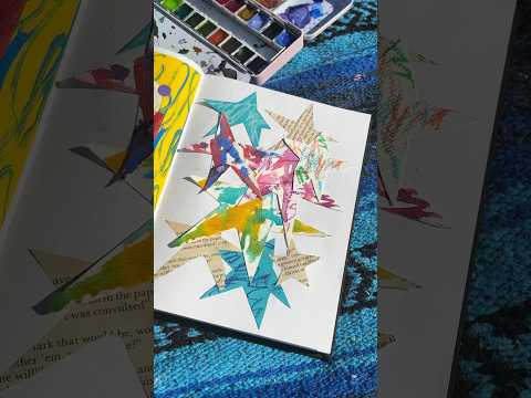 Painting Stars Art Artjournal Journaling Abstractart Artideas Watercolor