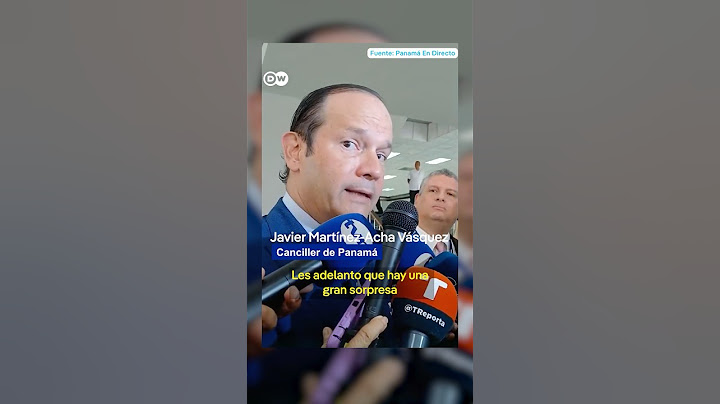 Venezuela: ”Una gran sorpresa va a estremecer al continente“, dice el canciller de Panamá