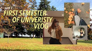 VLOG: First Semester of Univeristy