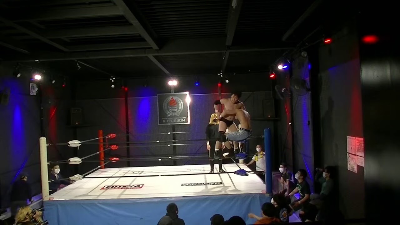 【20210308 ギャル男くん興行～キシキシ～】 第5試合 シルガデタースマタローンVSタケダリュウノスケ