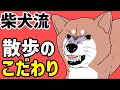 【犬まんが】柴犬には散歩の時『強いこだわり』がある