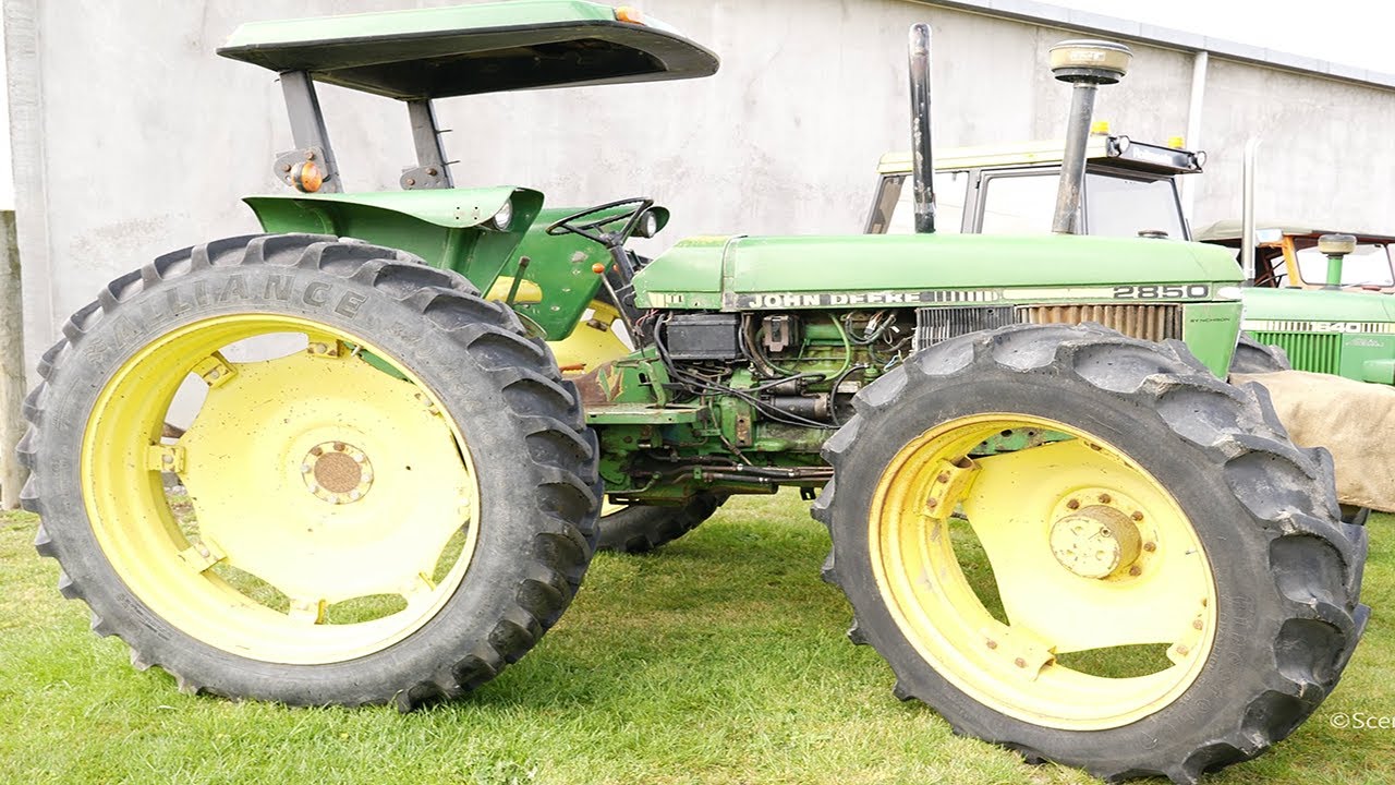 1992 John Deere 2850 High Clearance Tractor in Ashburton YouTube